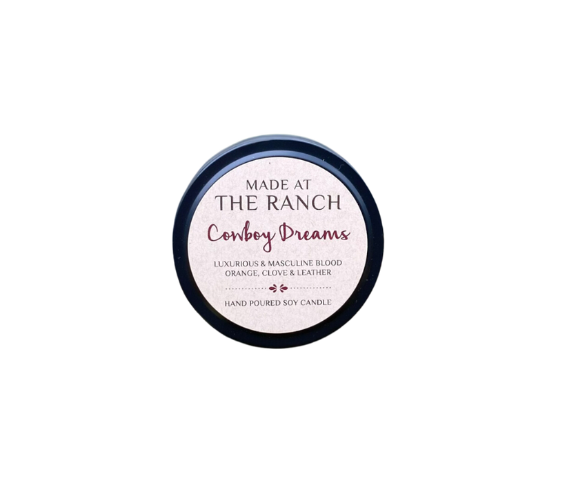 Cowboy Dreams Candle - Sampler Tin