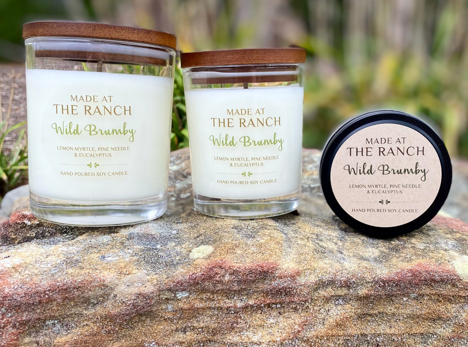 Wild Brumby Candle - Sampler Tin